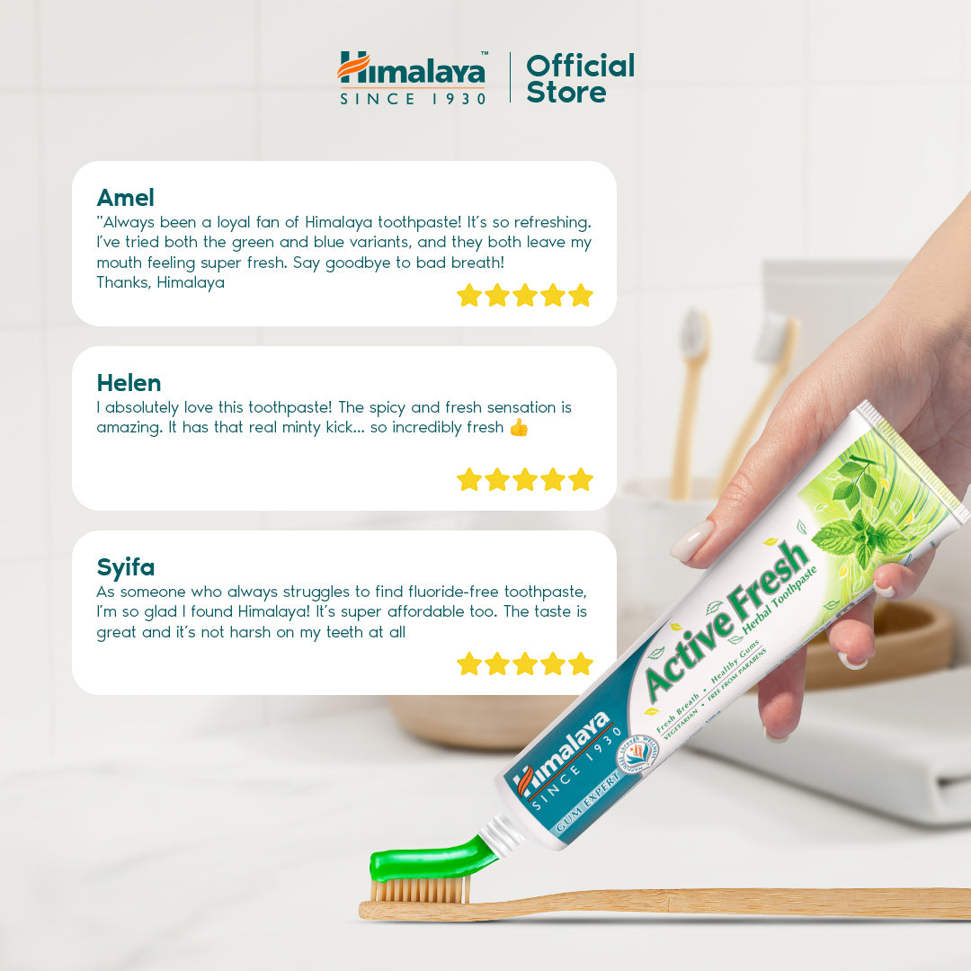 Himalaya Active Fresh Herbal Toothpaste