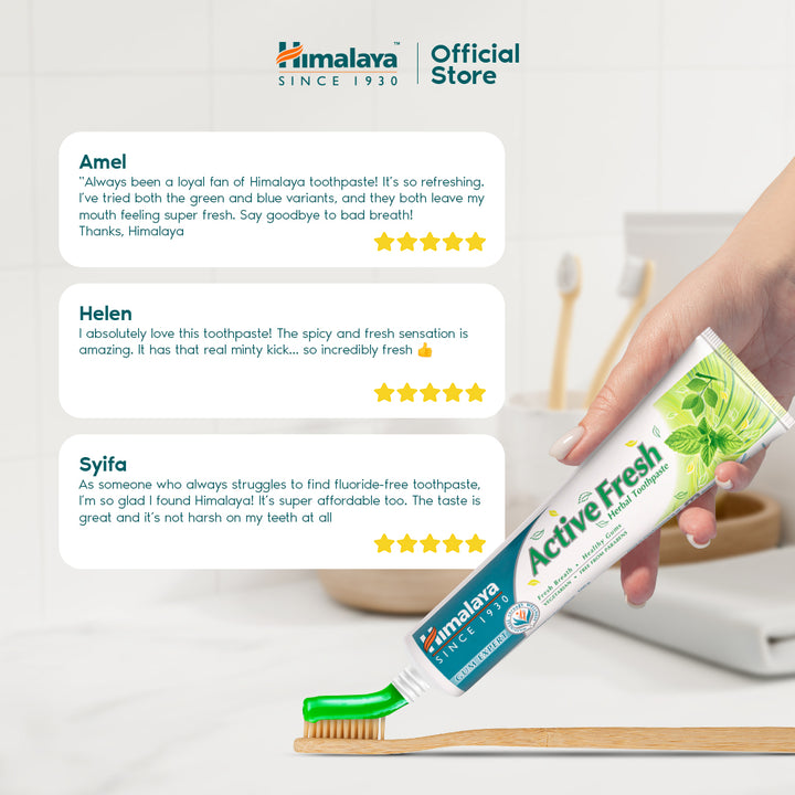 Himalaya Active Fresh Herbal Toothpaste