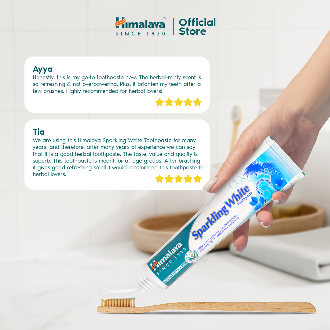 Himalaya Sparkling White Toothpaste
