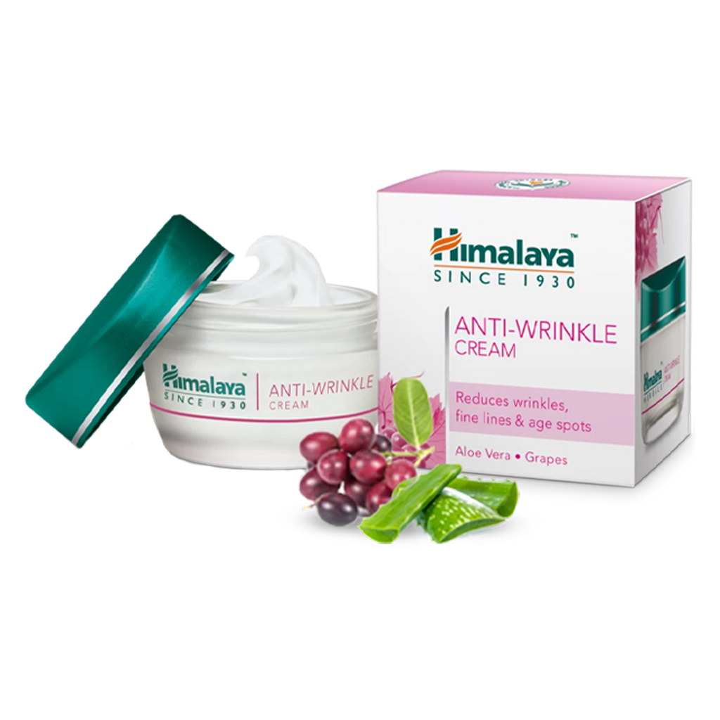 Himalaya Anti-Wrinkle Cream - Reduces wrinkles & Fine lines