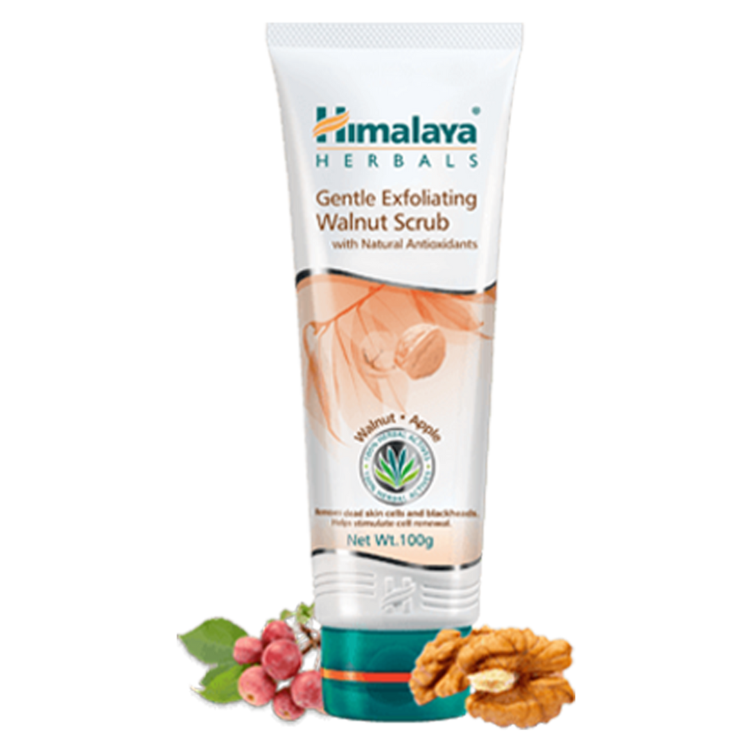 Himalaya Gentle Exfoliating Walnut Scrub - Removes Impurities & Dirt