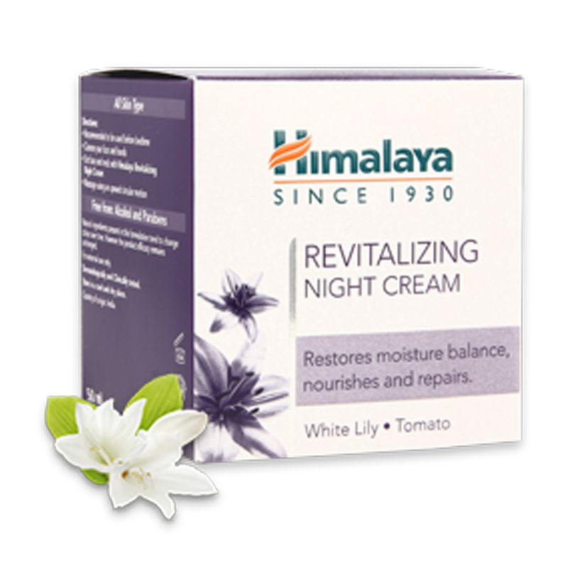 Himalaya Revitalizing Night Cream - Restores Moisture Balance