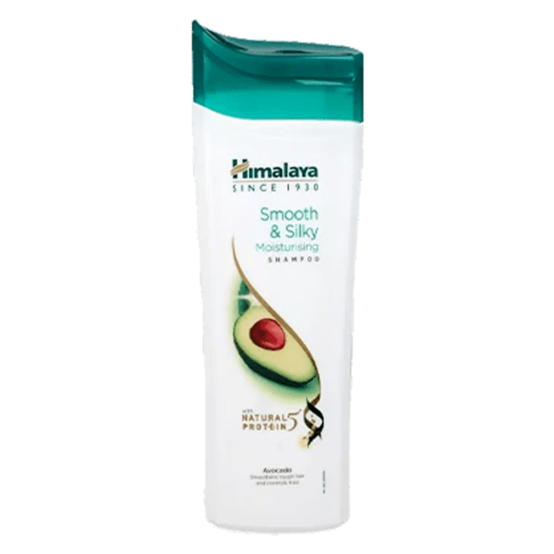 Himalaya Smooth & Silky Moisturising Shampoo - Moisturises Rough Hair