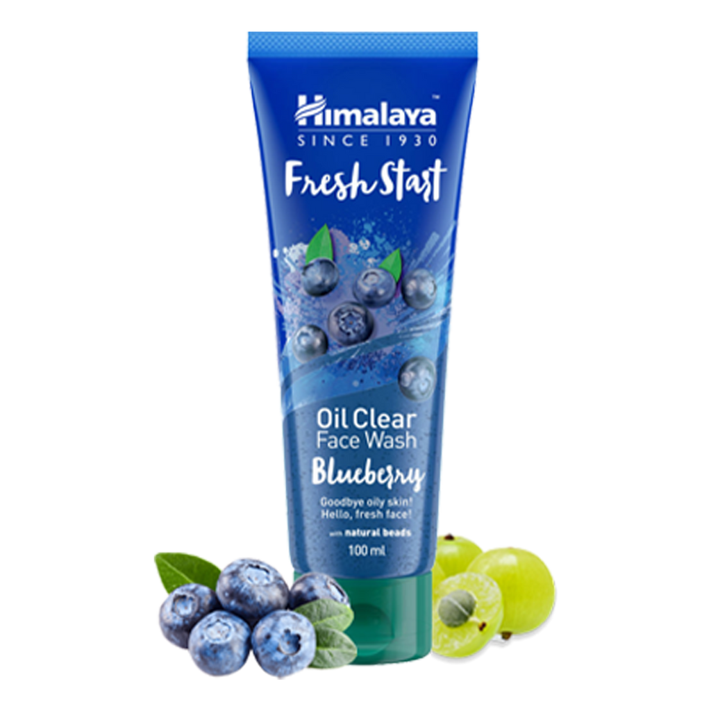Himalaya Fresh Start Oil Clear Blueberry Face Wash - For Oil-free Skin
