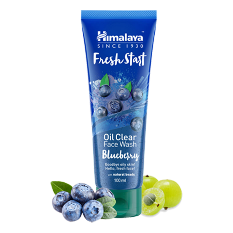 Himalaya Fresh Start Oil Clear Blueberry Face Wash - For Oil-free Skin