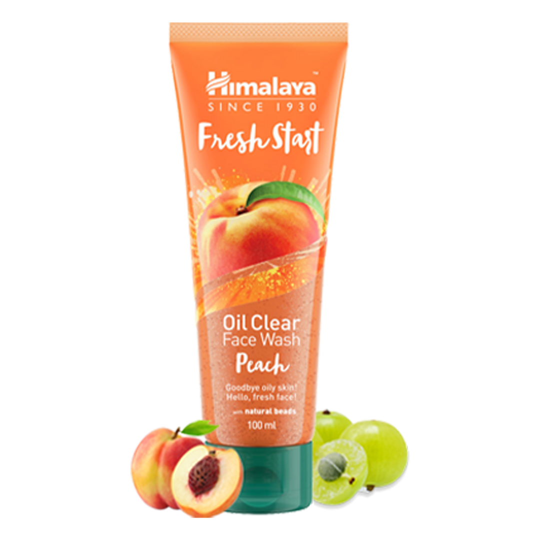 Himalaya Fresh Start Oil Clear Peach Face Wash - Removes Dirt