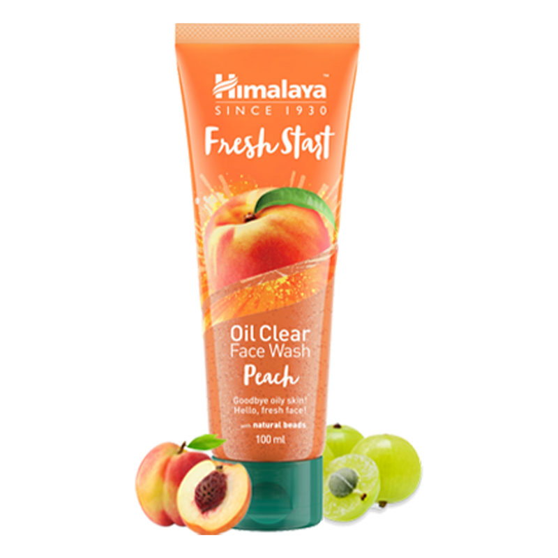 Himalaya Fresh Start Oil Clear Peach Face Wash - Removes Dirt